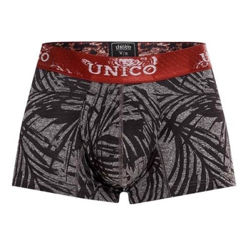 Mundo Unico Enramado grau/print sport trunk
