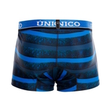 Mundo Unico Tinte Aspero blau/print sport trunk
