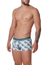 Mundo Unico Ozono grün/print sport trunk