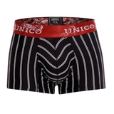 Mundo Unico Muzo schwarz/print sport trunk