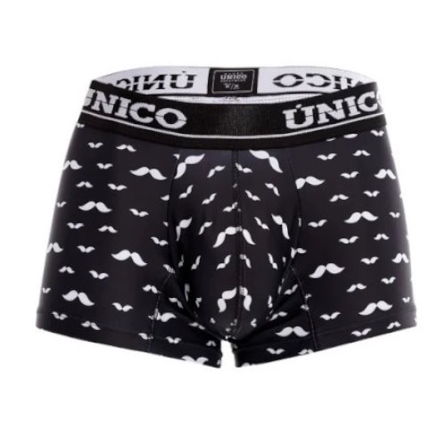 Mundo Unico Mostacho schwarz/weiß sport trunk