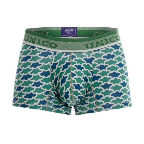Mundo Unico Escamas De Pez grün/print sport trunk