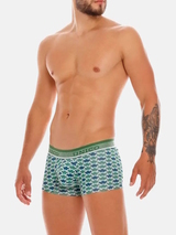 Mundo Unico Escamas De Pez grün/print sport trunk