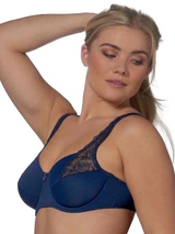 Elbrina Helen navy-blau nicht geformter bh