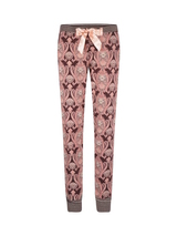 Charlie Choe Wildes Herz brand/pink pyjamahose