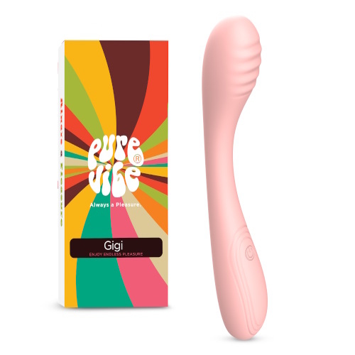 PureVibe Gigi pastellrosa g-spot vibrator