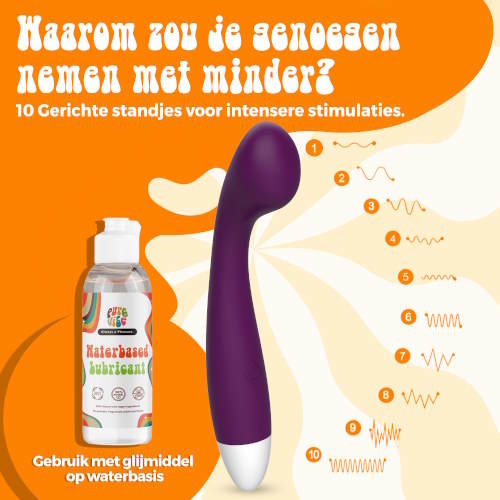 PureVibe ExoVibe violett g-spot vibrator