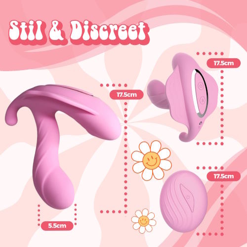 PureVibe Luna pastellrosa g-spot vibrator