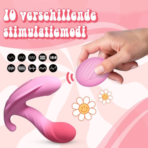 PureVibe Luna pastellrosa g-spot vibrator