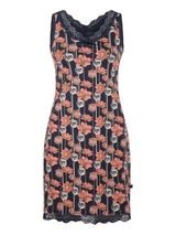 Charlie Choe Viel Glück navy-blau/pink nachtkleid