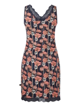 Charlie Choe Viel Glück navy-blau/pink nachtkleid