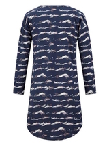 Charlie Choe Mystische Träume navy-blau/print nachtkleid