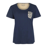 Charlie Choe Wildes Herz navy-blau schlafshirt