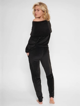 LingaDore Nacht Black Velvet schwarz mode