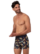 Muchachomalo Bananas navy-blau/print boxershort