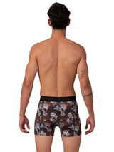 Muchachomalo Leopard schwarz/print boxershort