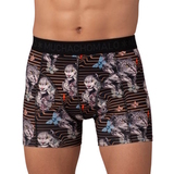 Muchachomalo Leopard schwarz/print boxershort