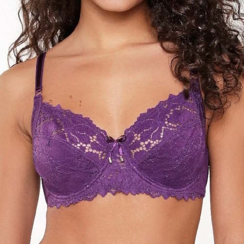 LingaDore Majesty purple violett nicht geformter bh