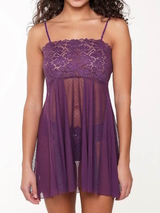 LingaDore Majesty purple violett slipdress