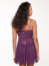 LingaDore Majesty purple violett slipdress