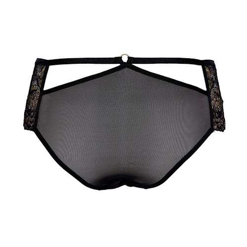 After Eden D-Cup & Up Tilde schwarz/gold slip