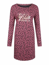 Charlie Choe Cold Days pink/schwarz nachtkleid