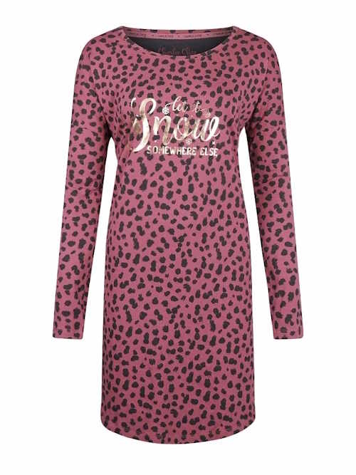 Charlie Choe Cold Days pink/schwarz nachtkleid