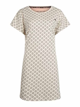 Charlie Choe T- Howdy braun/print nachtkleid