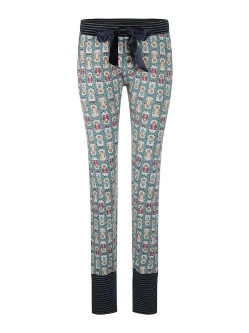 Charlie Choe Cold Days grün/print pyjamahose