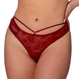 After Eden D-Cup & Up Tender dunkelrot string