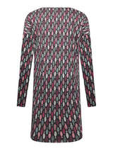 Charlie Choe Cold Days grau/print nachtkleid