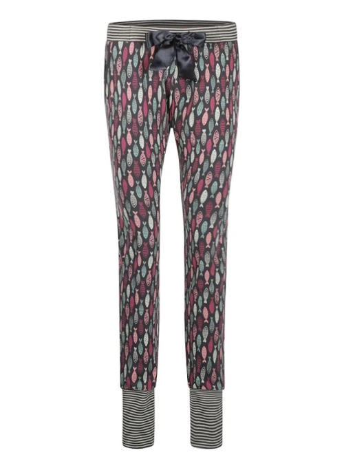 Charlie Choe Cold Days grau/print pyjamahose