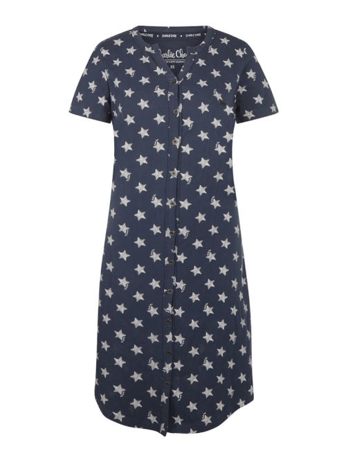 Charlie Choe RODEO navy-blau/weiß nachtkleid
