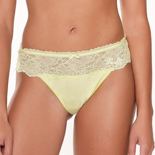 LingaDore Täglich Basic sunny lime string