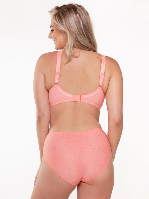 LingaDore Täglich Maxi Slip koralle hoher slip