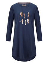 Charlie Choe Mystische Träume navy-blau nachtkleid