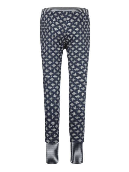 Charlie Choe Cold Days navy-blau/print pyjamahose
