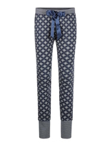 Charlie Choe Cold Days navy-blau/print pyjamahose