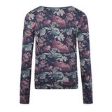Charlie Choe Cold Days navy-blau/print schlafshirt