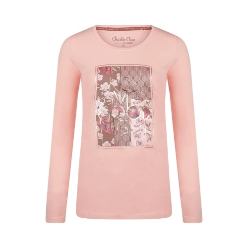 Charlie Choe Warm Nights peach pink schlafshirt