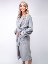 LingaDore Nacht Basic grau bademäntel