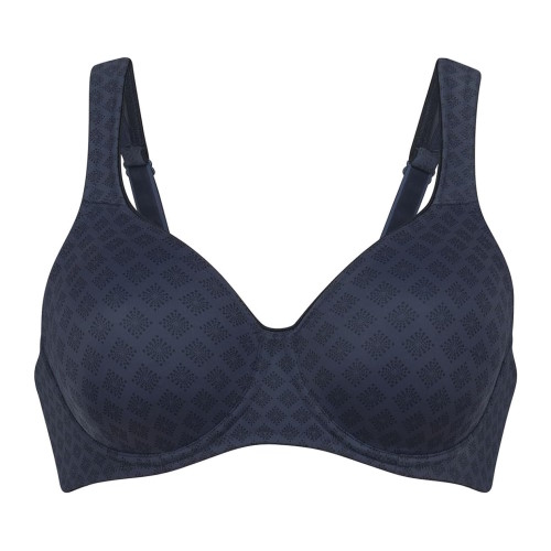 Rosa Faia Twin Art blau nicht geformter bh