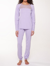 LingaDore Nacht Happy colour lila pyjama