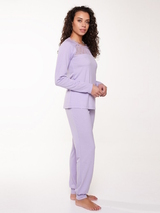 LingaDore Nacht Happy colour lila pyjama