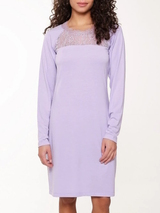 LingaDore Nacht Happy colour lila nachtkleid