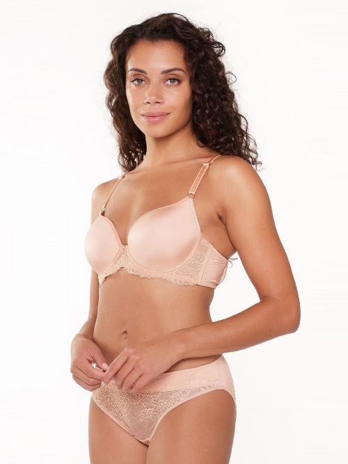 LingaDore Dusty Desert blush slip