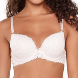 LingaDore Powder Puff aus weiß push up bh