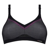 Triumph Free Motion schwarz/violett sport bh