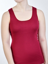 Toker Basic weinrot damen hemd