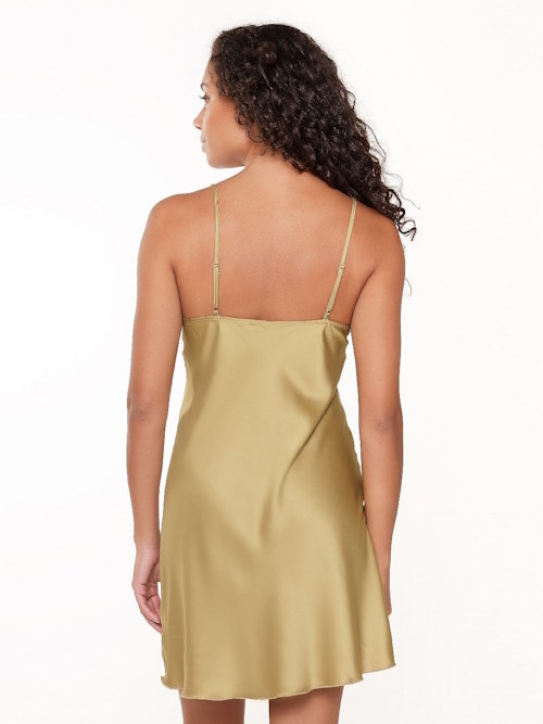 LingaDore Nacht Basic khaki slipdress